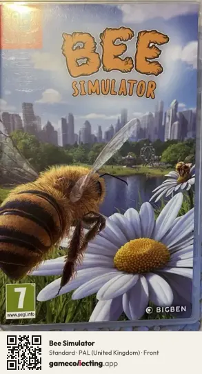 Bee Simulator Nintendo Switch, United Kingdom box front