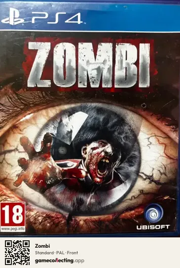 Zombi PlayStation 4, PAL box front