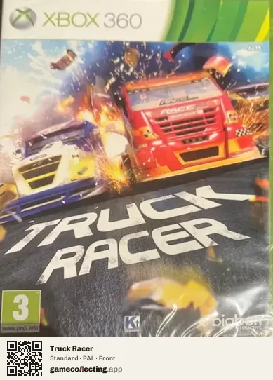 Truck Racer Xbox 360, PAL box front