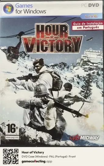Hour of Victory Computer, Portugal box front