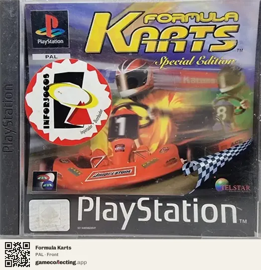 Formula Karts PlayStation, PAL box front