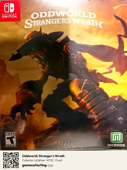Oddworld: Stranger's Wrath Nintendo Switch, NTSC box front