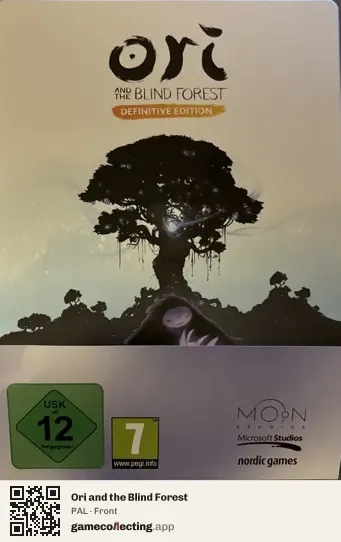 Ori and the Blind Forest Computer, PAL box front