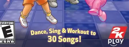Nickelodeon Dance, the ESRB box on its front