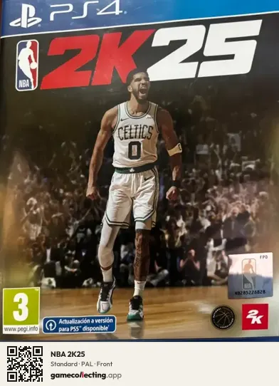 NBA 2K25 PlayStation 4, PAL box front