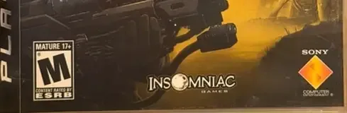 Resistance 2, the ESRB box on its front