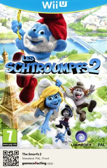 The Smurfs 2 Nintendo Wii U, PAL box front
