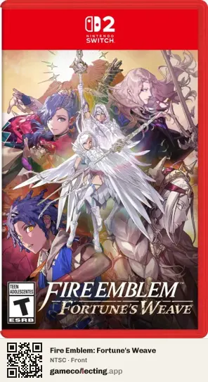 Fire Emblem: Fortune's Weave Nintendo Switch 2, NTSC box front
