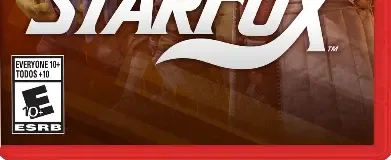 Star Fox, the ESRB box on its front
