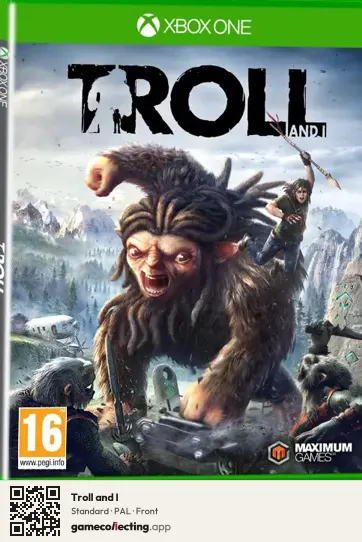 Troll and I Xbox One, PAL box front