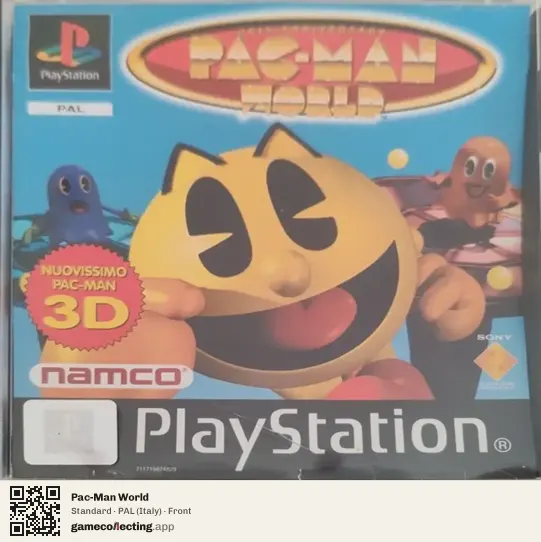 Pac-Man World PlayStation, Italy box front