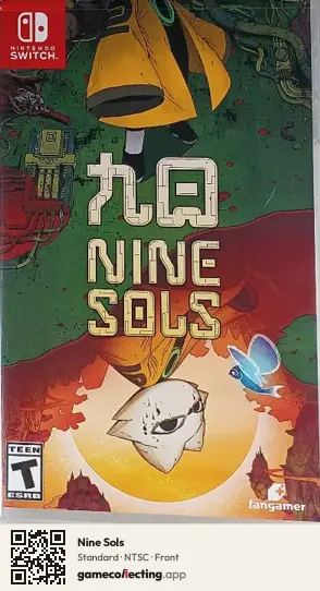 Nine Sols Nintendo Switch, NTSC box front