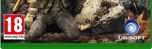 Far Cry 4, the PEGI square on its front