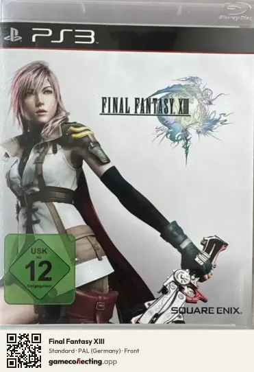 Final Fantasy XIII PlayStation 3, Germany box front