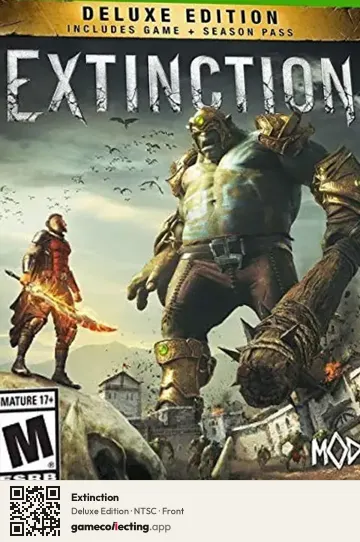 Extinction Xbox One, NTSC box front