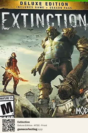 Extinction Xbox One, NTSC box front