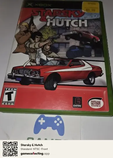 Starsky & Hutch Xbox, NTSC box front