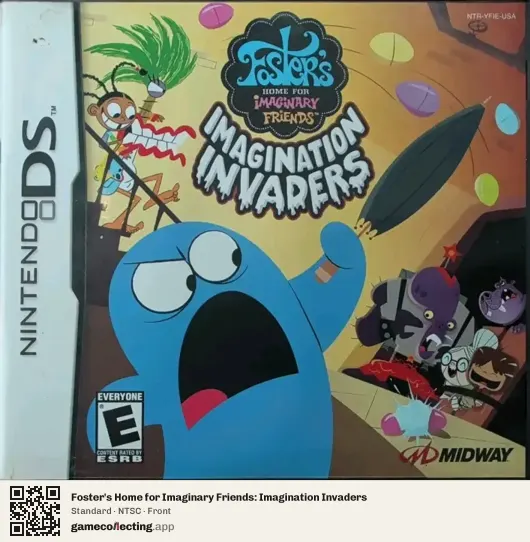 Foster's Home for Imaginary Friends: Imagination Invaders Nintendo DS, NTSC box front