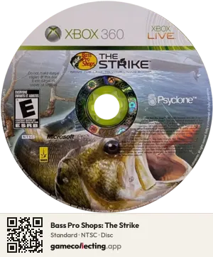 Bass Pro Shops: The Strike Xbox 360, NTSC disc