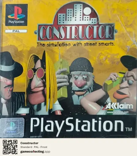 Constructor PlayStation, PAL box front
