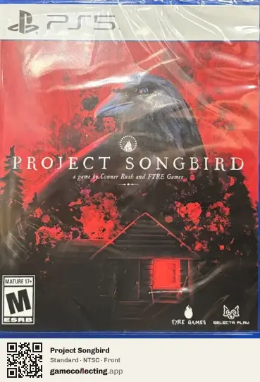 Project Songbird PlayStation 5, NTSC box front