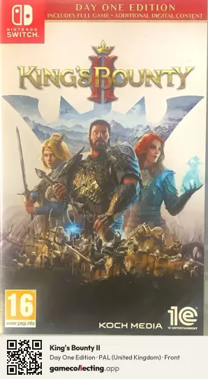 King's Bounty II Nintendo Switch, United Kingdom box front