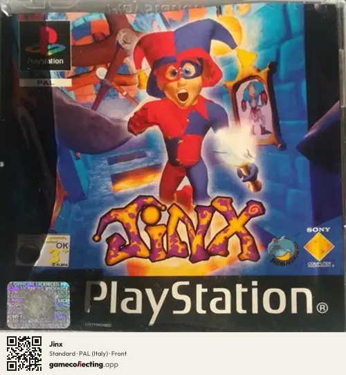 Jinx PlayStation, Italy box front