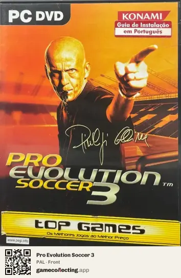 Pro Evolution Soccer 3 Computer, PAL box front