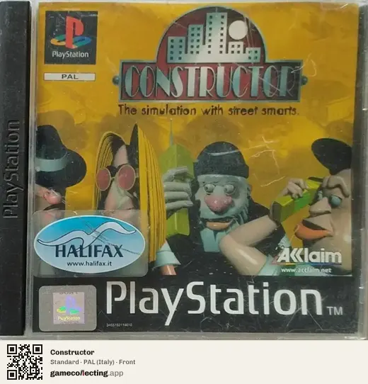 Constructor PlayStation, Italy box front