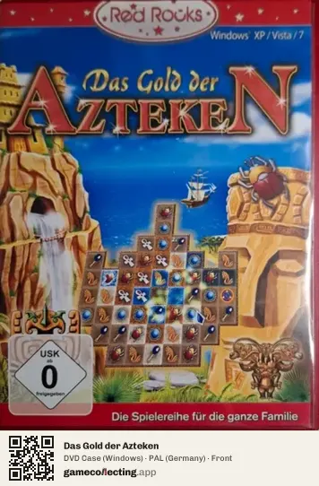 Das Gold der Azteken Computer, Germany box front