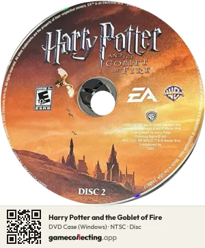 Harry Potter and the Goblet of Fire Computer, NTSC disc