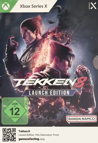 Tekken 8 Xbox Series X, Germany box front