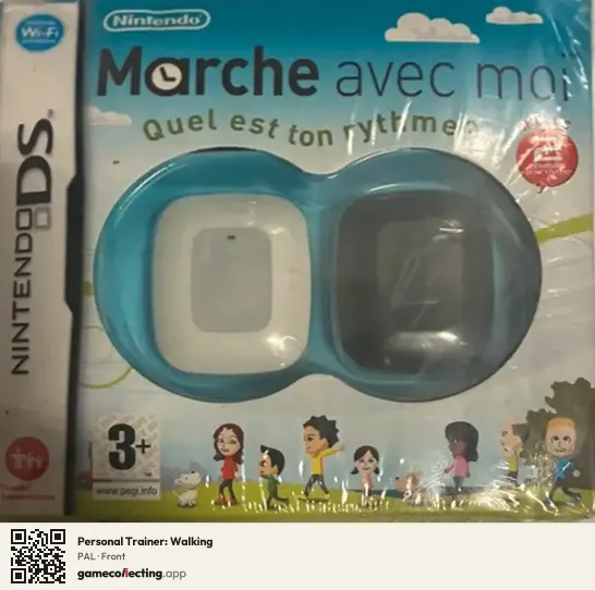 Personal Trainer: Walking Nintendo DS, PAL box front