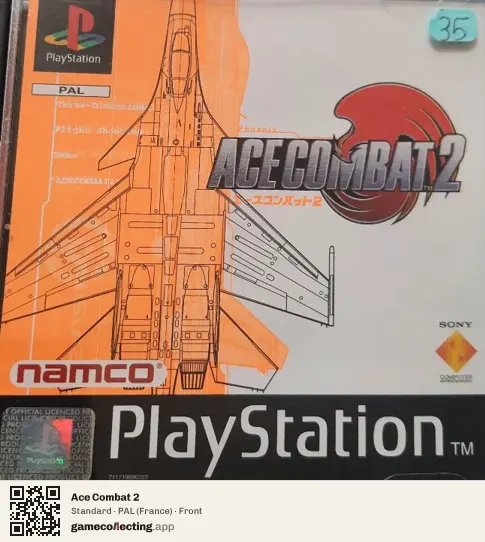 Ace Combat 2 PlayStation, France box front