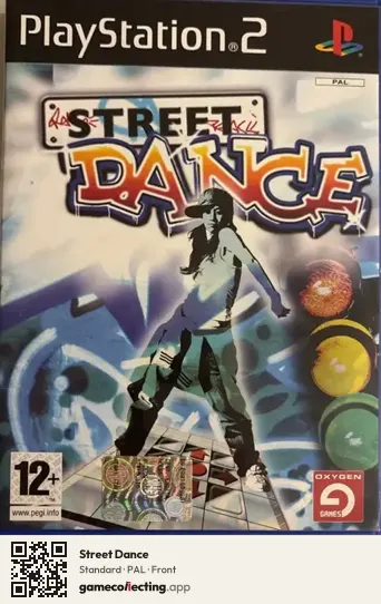 Street Dance PlayStation 2, PAL box front