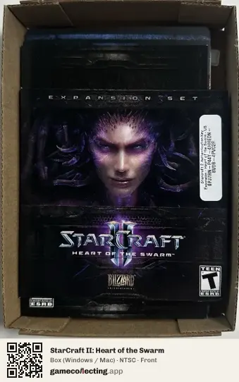 StarCraft II: Heart of the Swarm Computer, NTSC box front