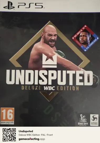 Undisputed PlayStation 5, PAL box front