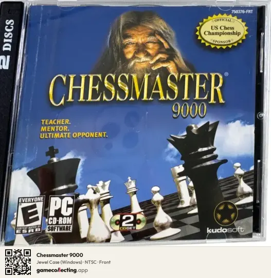 Chessmaster 9000 Computer, NTSC box front