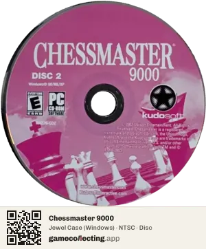 Chessmaster 9000 Computer, NTSC disc