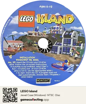 LEGO Island Computer, NTSC disc