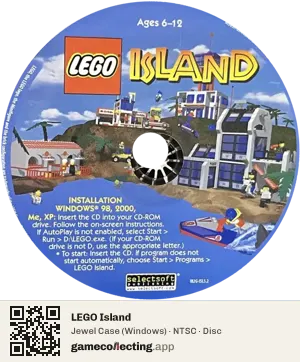 LEGO Island Computer, NTSC disc