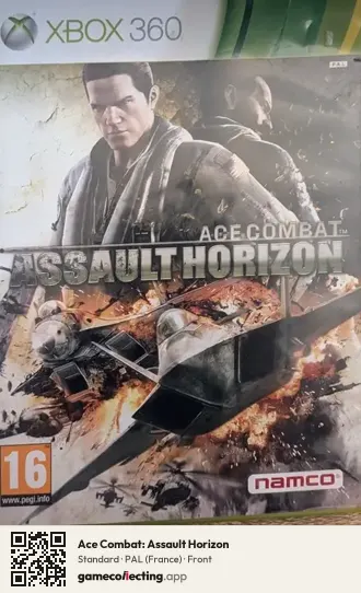 Ace Combat: Assault Horizon Xbox 360, France box front