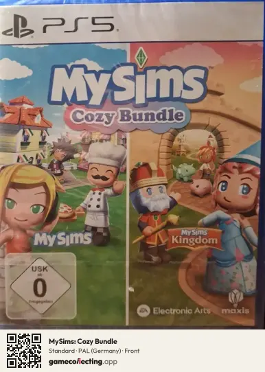 MySims: Cozy Bundle PlayStation 5, Germany box front