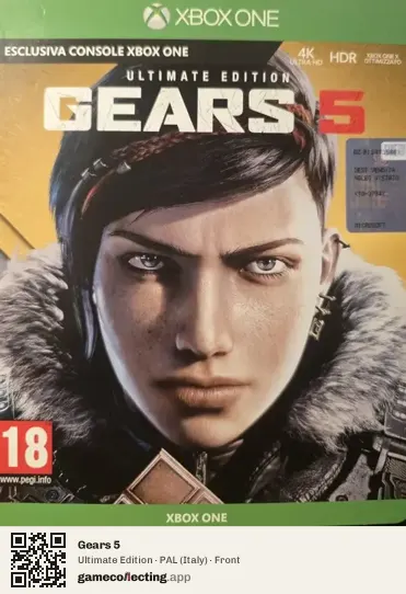 Gears 5 Xbox One, Italy box front
