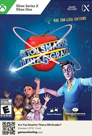 Are You Smarter Than a 5th Grader? Xbox Series X, NTSC box front