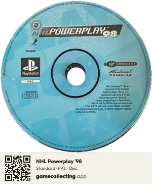 NHL Powerplay '98 PlayStation, PAL disc