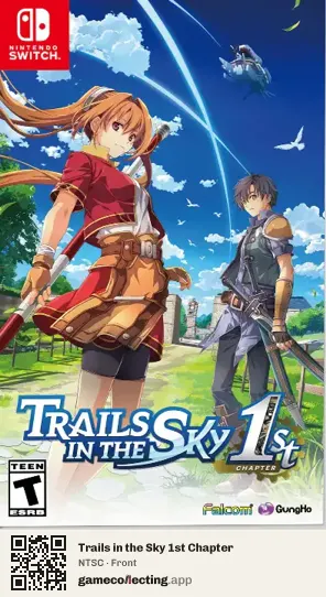 Trails in the Sky 1st Chapter Nintendo Switch, NTSC box front