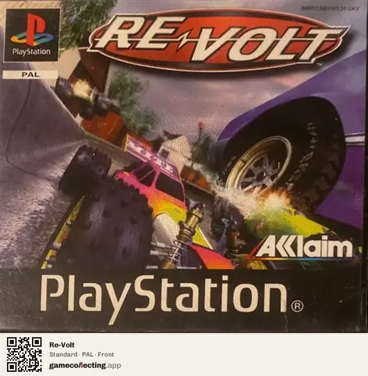 Re-Volt PlayStation, PAL box front