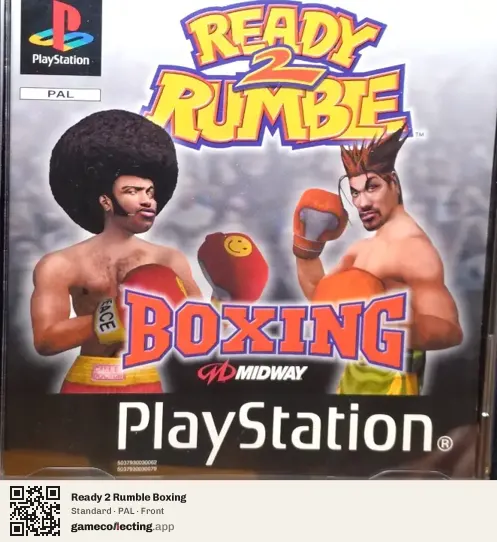 Ready 2 Rumble Boxing PlayStation, PAL box front