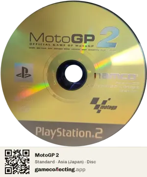MotoGP 2 PlayStation 2, Asia disc
